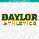Baylor Bears SVG Bundle | NCAA College Logo Vector Files
