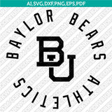 Baylor Bears SVG Bundle | NCAA College Logo Vector Files