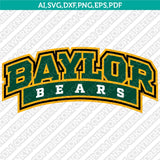 Baylor Bears SVG Bundle | NCAA College Logo Vector Files