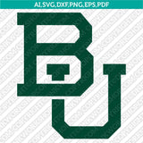 Baylor Bears SVG Bundle | NCAA College Logo Vector Files