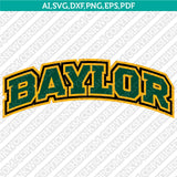 Baylor Bears SVG Bundle | NCAA College Logo Vector Files