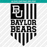 Baylor Bears SVG Bundle | NCAA College Logo Vector Files