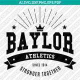 Baylor Bears SVG Bundle | NCAA College Logo Vector Files