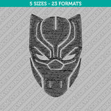 Black Panther Embroidery Design - 5 Sizes - INSTANT DOWNLOAD