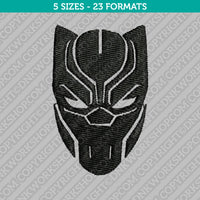 Black Panther Embroidery Design - 5 Sizes - INSTANT DOWNLOAD