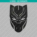 Black Panther Embroidery Design - 5 Sizes - INSTANT DOWNLOAD