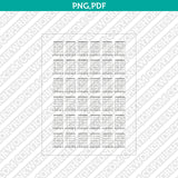 Blank Printable Guitar Chord Charts Diagram Sheet 5 String PDF PNG | A4 US Letter 5x7