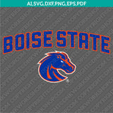 Boise State Broncos SVG Bundle | NCAA College Vector Cricut