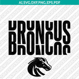 Boise State Broncos SVG Bundle | NCAA College Vector Cricut