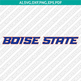 Boise State Broncos SVG Bundle | NCAA College Vector Cricut