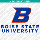 Boise State Broncos SVG Bundle | NCAA College Vector Cricut
