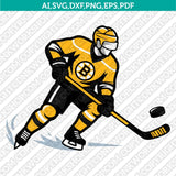 Boston Bruins Logo SVG | NHL Hockey Vector Cricut Silhouette