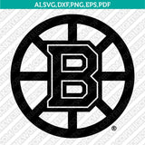 Boston Bruins Logo SVG | NHL Hockey Vector Cricut Silhouette