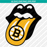 Boston Bruins Logo SVG | NHL Hockey Vector Cricut Silhouette