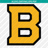 Boston Bruins Logo SVG | NHL Hockey Vector Cricut Silhouette