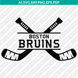 Boston Bruins Logo SVG | NHL Hockey Vector Cricut Silhouette