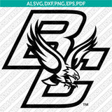 Boston College Eagles SVG Bundle | NCAA College Vector Cricut