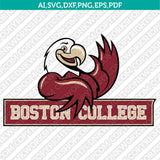 Boston College Eagles SVG Bundle | NCAA College Vector Cricut