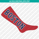 Boston Red Sox SVG Bundle – MLB Baseball Logo Vector Cricut