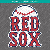 Boston Red Sox SVG Bundle – MLB Baseball Logo Vector Cricut