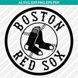 Boston Red Sox SVG Bundle – MLB Baseball Logo Vector Cricut