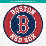 Boston Red Sox SVG Bundle – MLB Baseball Logo Vector Cricut