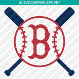 Boston Red Sox SVG Bundle – MLB Baseball Logo Vector Cricut