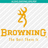 Browning Logo SVG Bundle – Outdoor & Hunting Vector Cricut