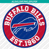 Buffalo Bills SVG Bundle – NFL Football Logo Vector Files for Cricut
