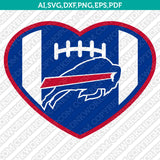 Buffalo Bills SVG Bundle – NFL Football Logo Vector Files for Cricut