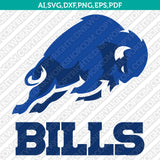 Buffalo Bills SVG Bundle – NFL Football Logo Vector Files for Cricut