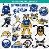 Buffalo Sabres SVG Bundle – NHL Hockey Logo Vector Files for Cricut