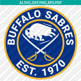 Buffalo Sabres SVG Bundle – NHL Hockey Logo Vector Files for Cricut