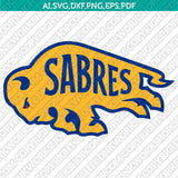 Buffalo Sabres SVG Bundle – NHL Hockey Logo Vector Files for Cricut