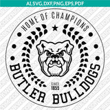 Butler Bulldogs SVG Bundle | NCAA College Vector Cricut