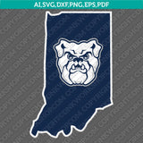 Butler Bulldogs SVG Bundle | NCAA College Vector Cricut