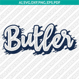 Butler Bulldogs SVG Bundle | NCAA College Vector Cricut