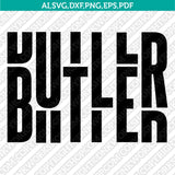 Butler Bulldogs SVG Bundle | NCAA College Vector Cricut