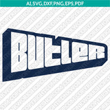 Butler Bulldogs SVG Bundle | NCAA College Vector Cricut