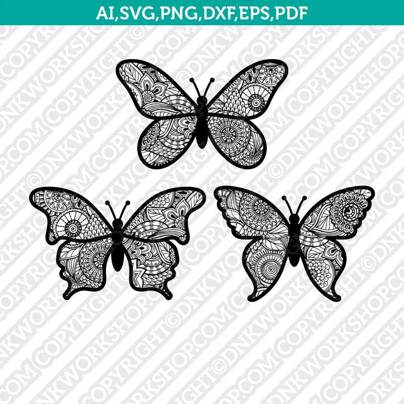 CASCA mimoza PLATA バングル SVG Mandala SVG Collection