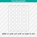 Button Press Pin Badge Template SVG | Cricut Silhouette