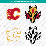 Calgary Flames Logo SVG PNG Vector