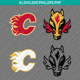 Calgary Flames Logo SVG PNG Vector