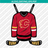 Calgary Flames Logo SVG | NHL Hockey Team Vector Cricut Silhouette