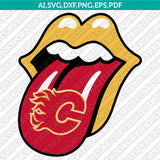 Calgary Flames Logo SVG | NHL Hockey Team Vector Cricut Silhouette