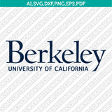California Golden Bears SVG Bundle – NCAA College Logo Vector Files for Cricut