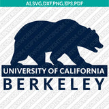 California Golden Bears SVG Bundle – NCAA College Logo Vector Files for Cricut