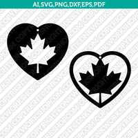 Canada Canadian Maple Leaf Earring Template Svg Laser Cut File Silhouette Cameo Cricut Clipart Eps