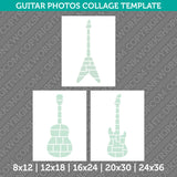 Guitar Photo Collage Template