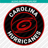 Carolina Hurricanes SVG Logo Vector File for Cricut & Silhouette